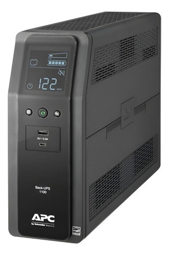 No Break Apc Br1100m2-lm 1100va 600w 120v 10 Contactos 2 /vc