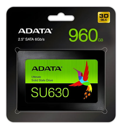 Ssd Adata Ultimate Su630 Qlc 3d, 960gb, Sata, 2.5
