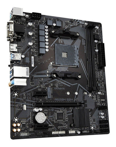 Tarjeta Madre Gigabyte Micro Atx A520m S2h, S-am4, Amd