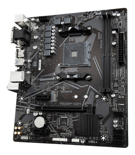 Tarjeta Madre Gigabyte Micro Atx A520m S2h, S-am4, Amd