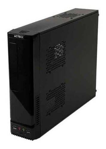 Gabinete Acteck Slim Atom, Micro Atx/mini-itx, 2x Usb
