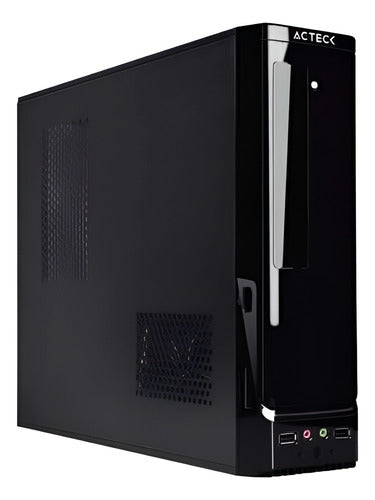 Gabinete Acteck Slim Atom, Micro Atx/mini-itx, 2x Usb