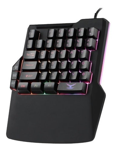Teclado Gamer, Technology Atheris Rgb, Alámbrico