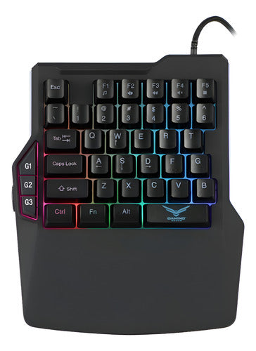 Teclado Gamer, Technology Atheris Rgb, Alámbrico