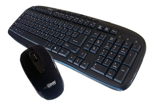 Kit Teclado Antiderrames Mouse Perfect Choice Alambrico Usb