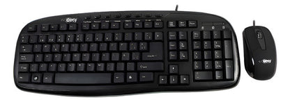Kit Teclado Antiderrames Mouse Perfect Choice Alambrico Usb