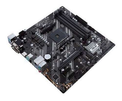 Motherboard Asus (Prime B550M-K) Socket Am4,4*Ddr4,Hdmi 2.1,Dvi-D,Vga,Pcie-4.0,Micro Atx