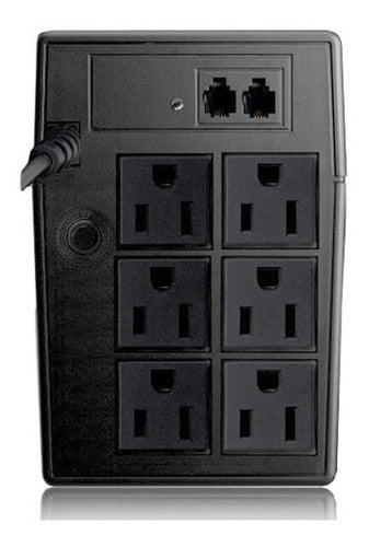 No-break Smartbitt 750va 375 W 6 Contactos Rj-11 Sbnb750 /v