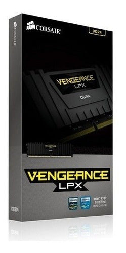 Memoria Corsair Vengeance Lpx 8gb 2400 Ddr4  Negro /v /vc