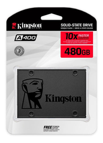 Disco Duro Ssd 480gb Estado Solido Kingston Sa400s37/480g