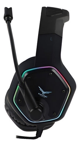Audifonos Gamer Naceb Na-0315 Naja Rgb Microfono Xbox One Pc