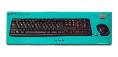 Kit Teclado Mouse Inalambrico Logitech Mk270  920-004432 /v