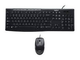 Kit Logitech Mk200 Teclado Y Mouse Alambrico Multimedia /vc