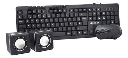 Kit Teclado/ Mouse /bocinas Naceb Na-228n /v /v