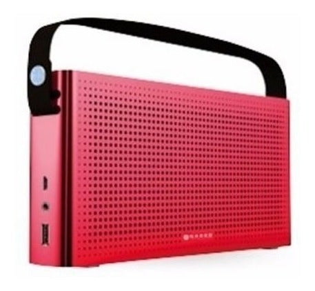 Bocina Naceb Technology Na-0301R-Rojo-Bluetooth