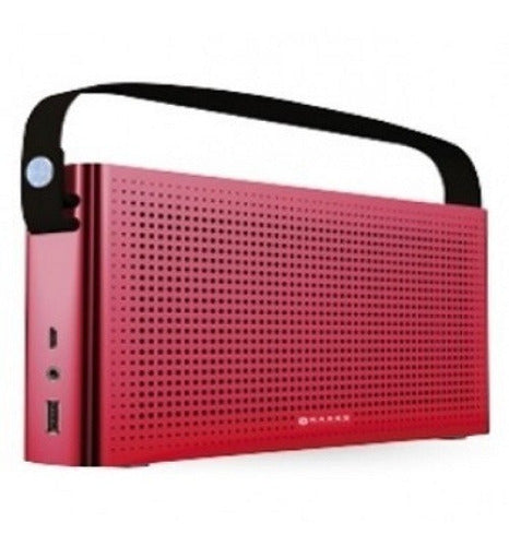 Bocina Naceb Technology Na-0301R-Rojo-Bluetooth