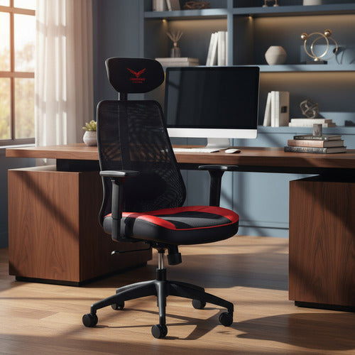 Silla Gamer Naceb X-one Na-09s4 3d Hasta 140kg Pistón Gas