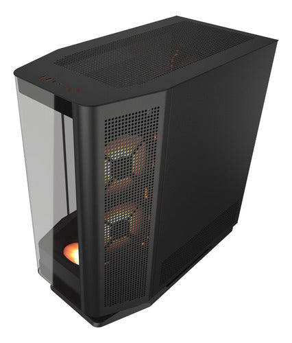 Gabinete Cougar Fv270 Rgb Mid Tower Eatx C/templado Usb-c