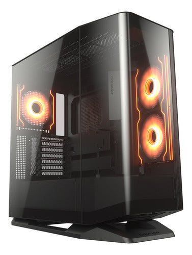 Gabinete Cougar Fv270 Rgb Mid Tower Eatx C/templado Usb-c