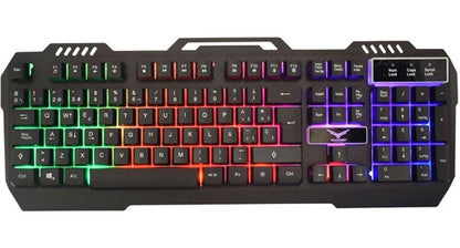 Kit Gamer Naceb 4 En 1 Teclado Mouse Audifonos Mousepad