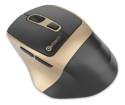 Mouse Ergonómico Getttech  1600dpi Óptico Bluetooth 2.4g