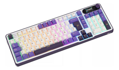 Teclado Mecánico Rk Royal Kludge S98 Sky Blue 98 Teclas Hot