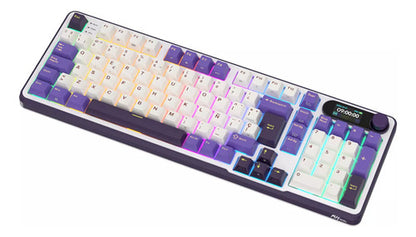 Teclado Mecánico Rk Royal Kludge S98 Sky Blue 98 Teclas Hot