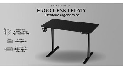 Escritorio Ergonomico Altura Ajustable Ac-937290 Acteck