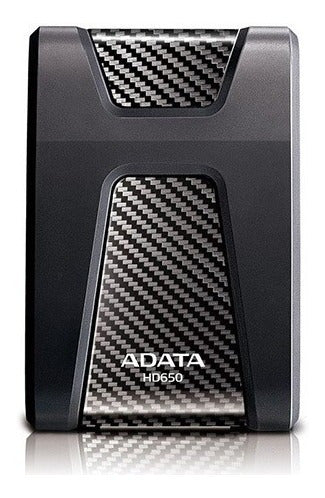 Adata Disco Duro Externo 1tb Portatil Hd650 Antigolpes Negro