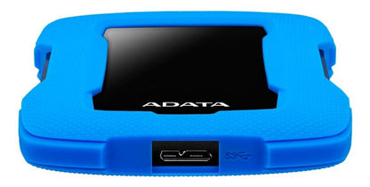 Adata Disco Duro Externo Portátil 1tb Hd330 Azul Usb 3.1