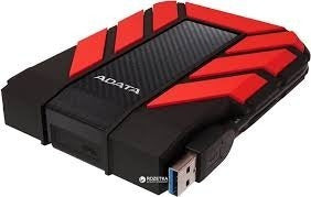 Disco Duro Externo Adata Hd710, 1000 Gb, Usb 3.1, 2.5 , Rojo