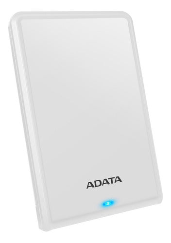 Disco Duro Externo Adata Hv620s Slim 1tb Usb 3.1 Blanco
