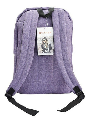 Mochilas Escolares Juveniles Laptop 15 Pulgadas Comoda Naceb Índigo